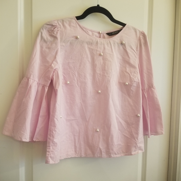 Zara Pearl detail top - Picture 2 of 3